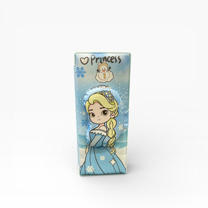 BIGMAN Frozen Elsa 3D Princess Magnetic Double-Sided Pencil Box
