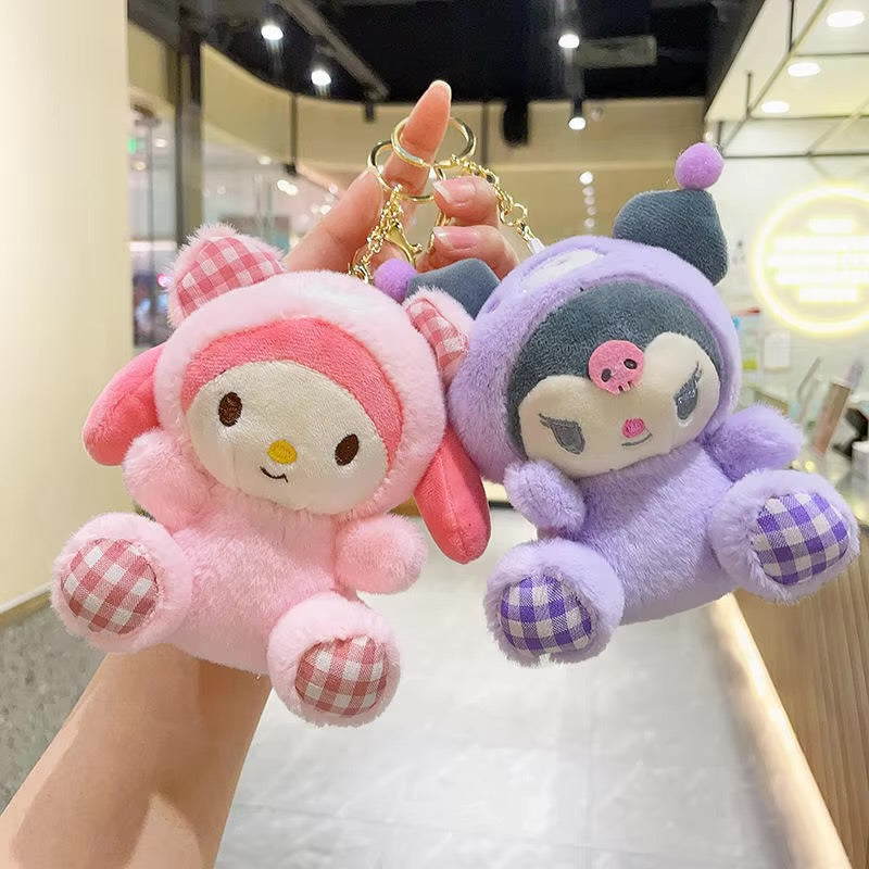 BIGMAN Cute Charater Plush Soft Keychain