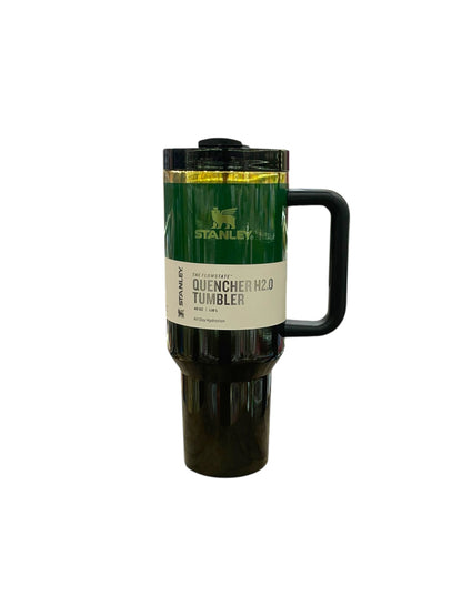 BIGMAN Green & Black Gradient Stanley Quencher Tumbler 40oz