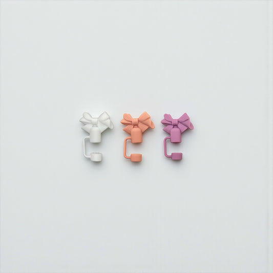 BIGMAN Little Bow Silicon Style Tumbler Topper