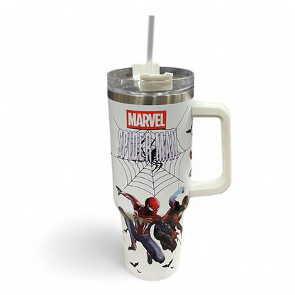 BIGMAN Marvel Spider-Man White Edition Stanley Tumbler 40oz
