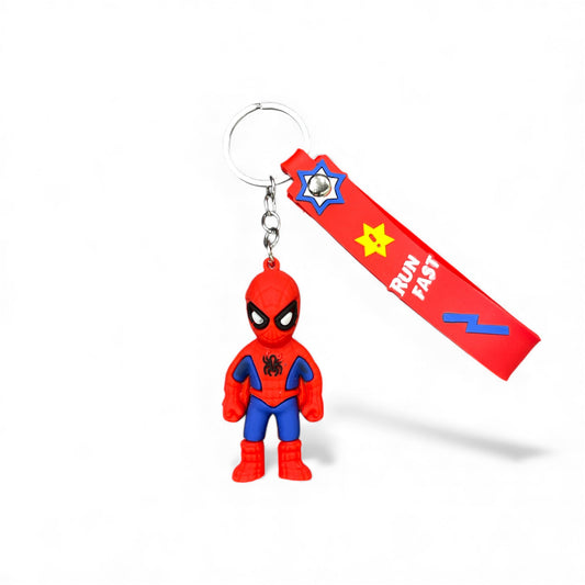 BIGMAN Spider Man Character Rubber Keychain