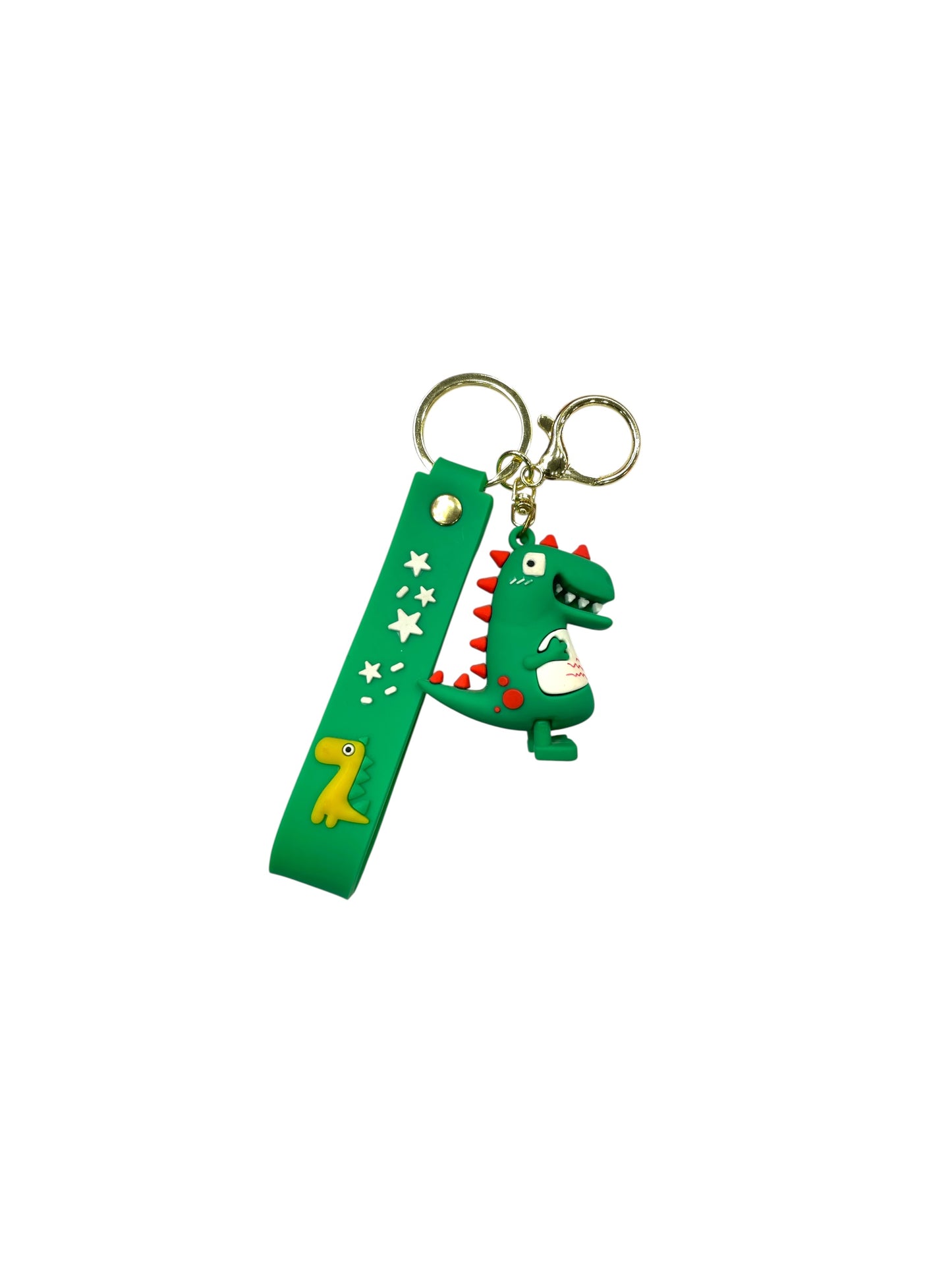 BIGMAN Dino Hard Silicon Coated Keychain