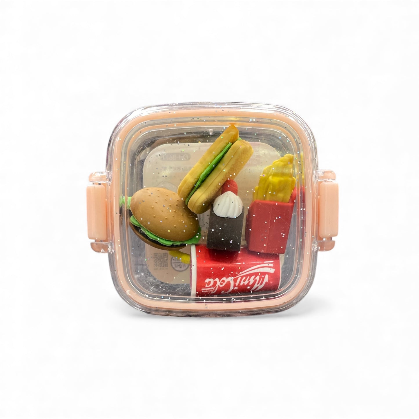 BIGMAN Tiny Erasers Pack 4 Piece Fun Eraser Box
