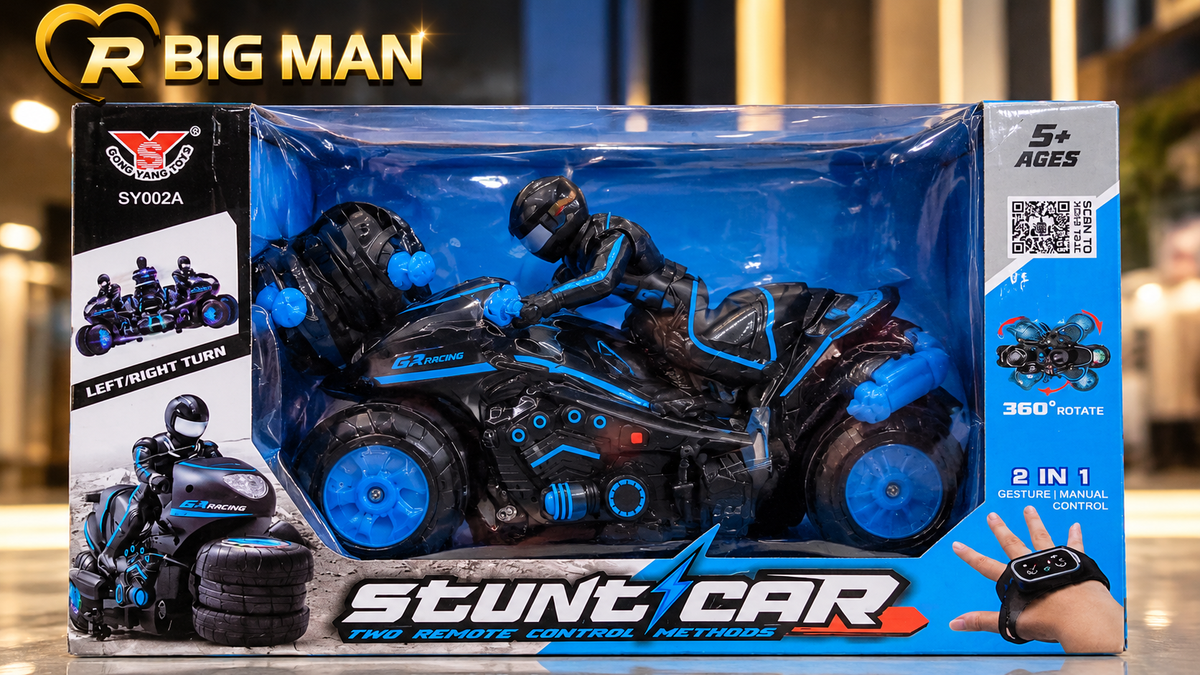 RC Stunt Car – 360° Rotation, Gesture