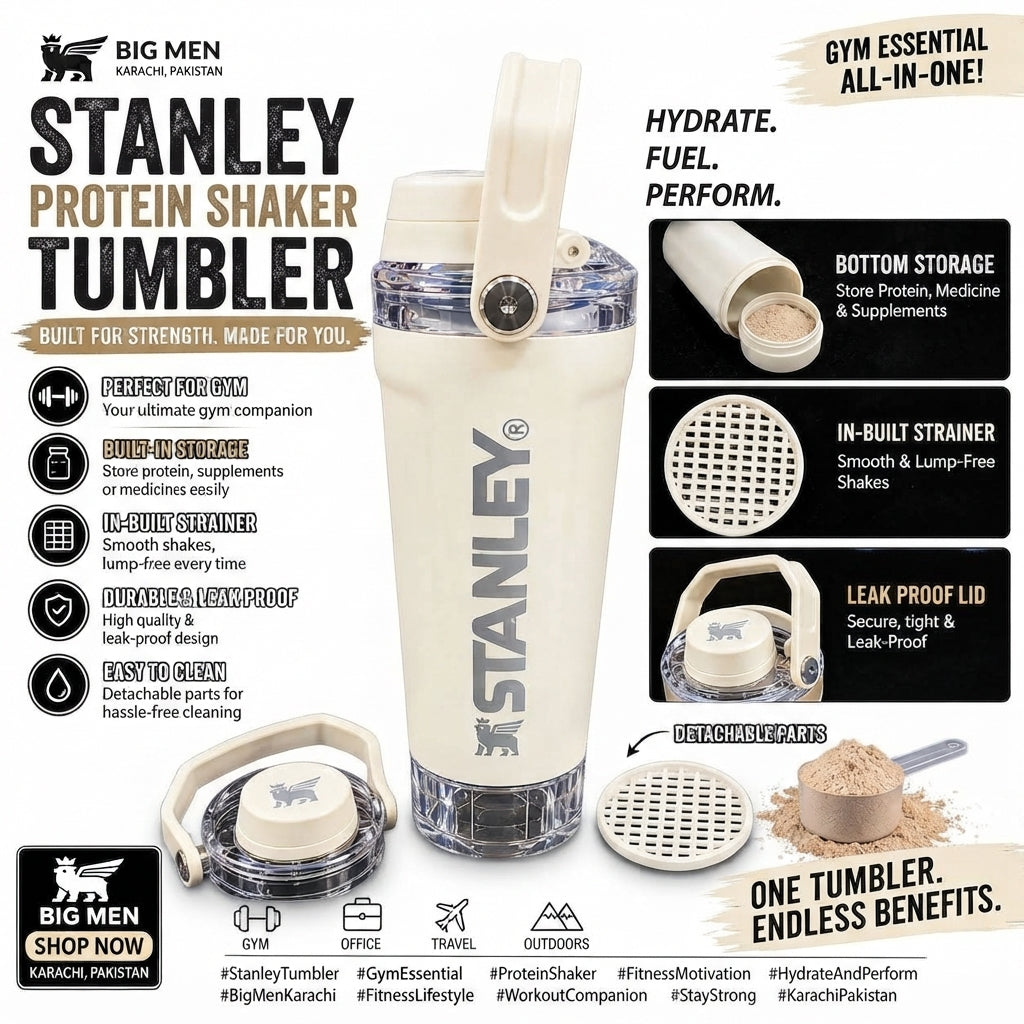 Bigman Stanley Protein Shaker Tumbler