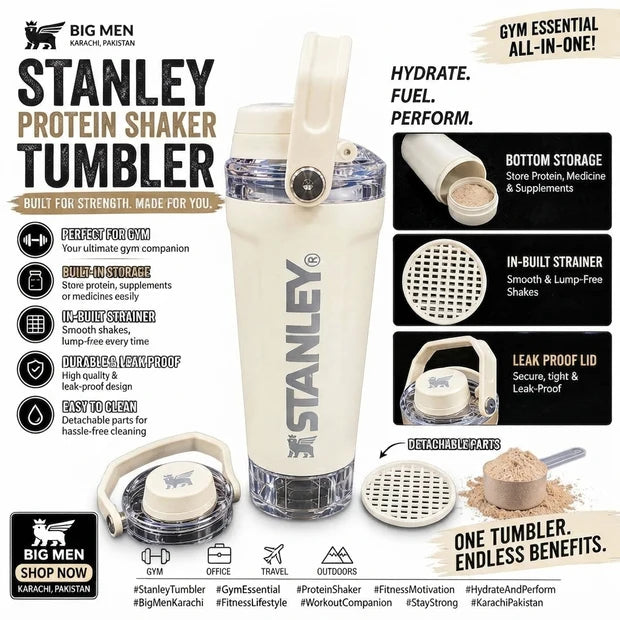 Bigman Stanley Protein Shaker Tumbler