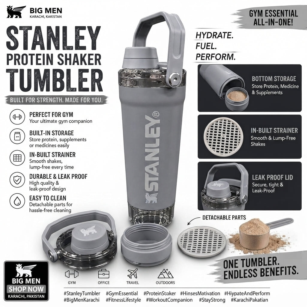 Bigman Stanley Protein Shaker Tumbler
