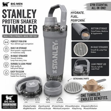 Bigman Stanley Protein Shaker Tumbler