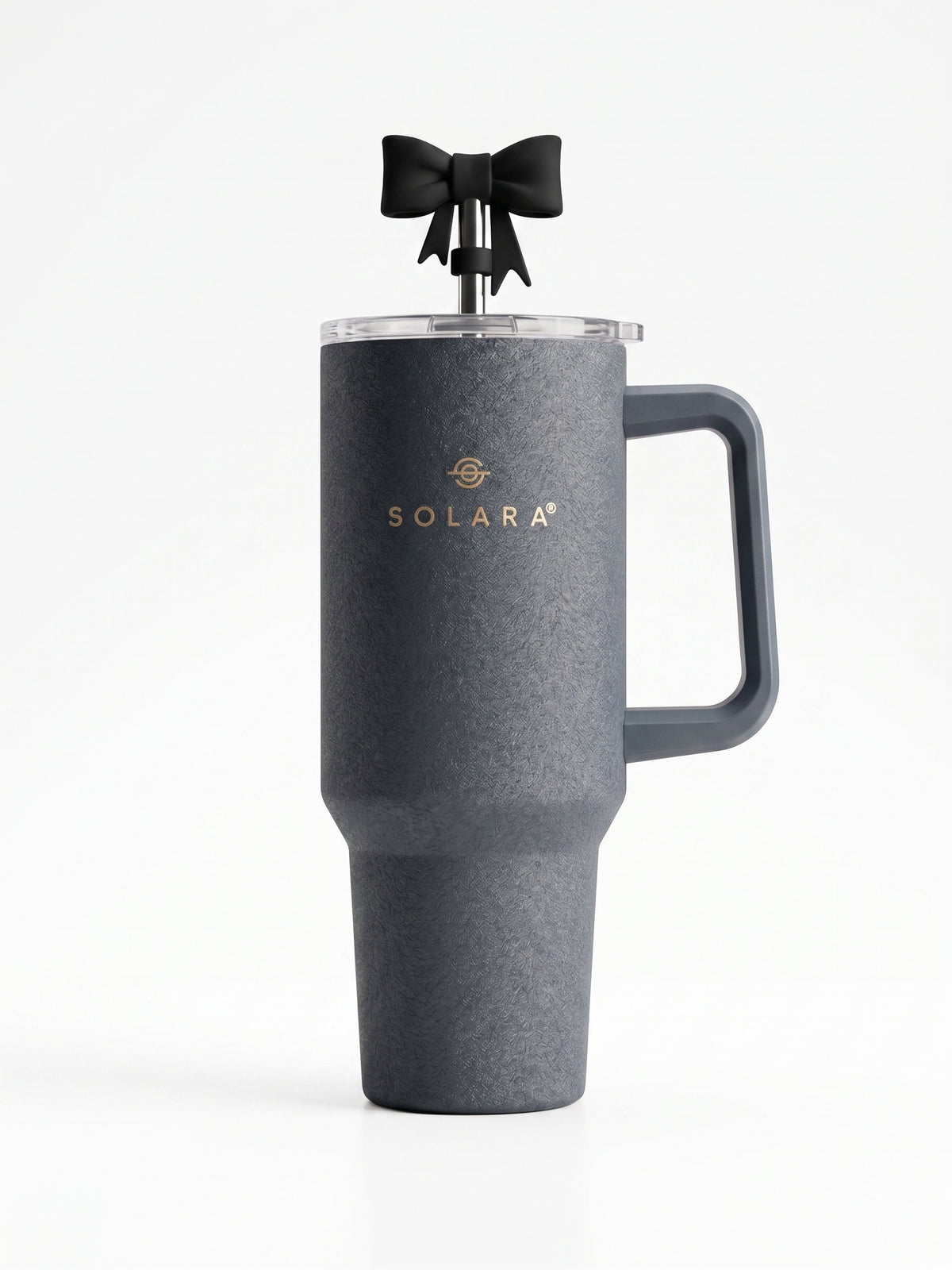 Bigman 40 oz Navy Blue Tumbler with Bow