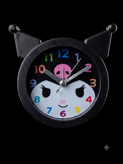 Cute Cat Wall Clock – Kids Room Decor
