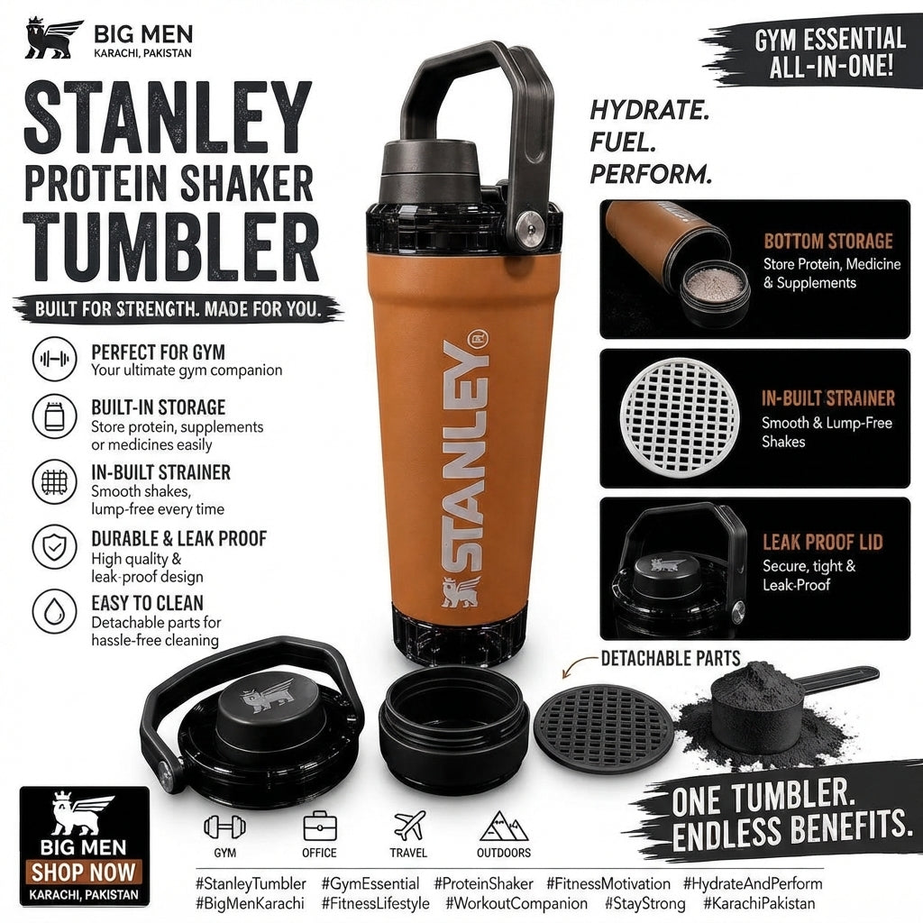 Bigman Stanley Protein Shaker Tumbler