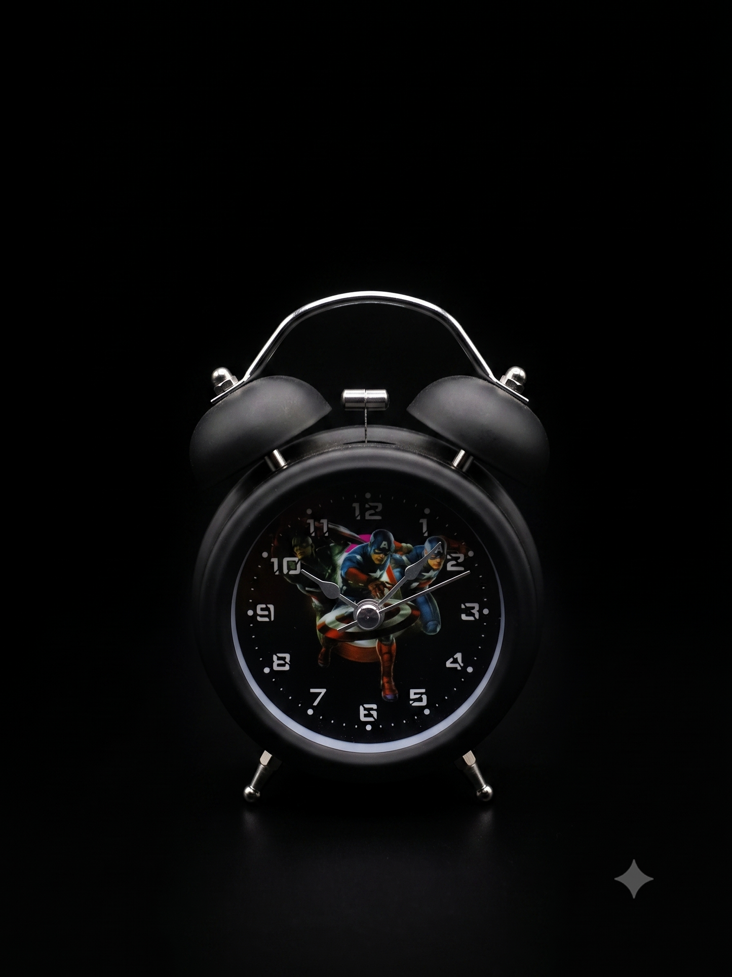 Bigman Captain Twin Bell Alarm Clock
