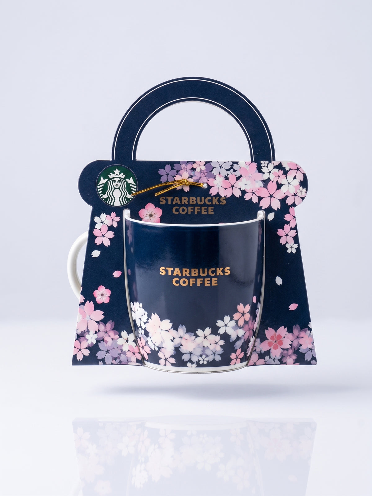 Bigman Starbucks Sakura Blossom Ceramic Mug with Gift Bag