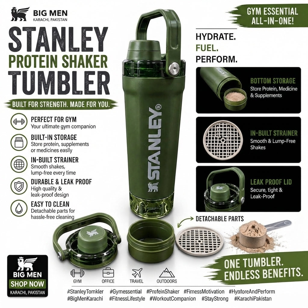 Bigman Stanley Protein Shaker Tumbler