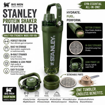 Bigman Stanley Protein Shaker Tumbler