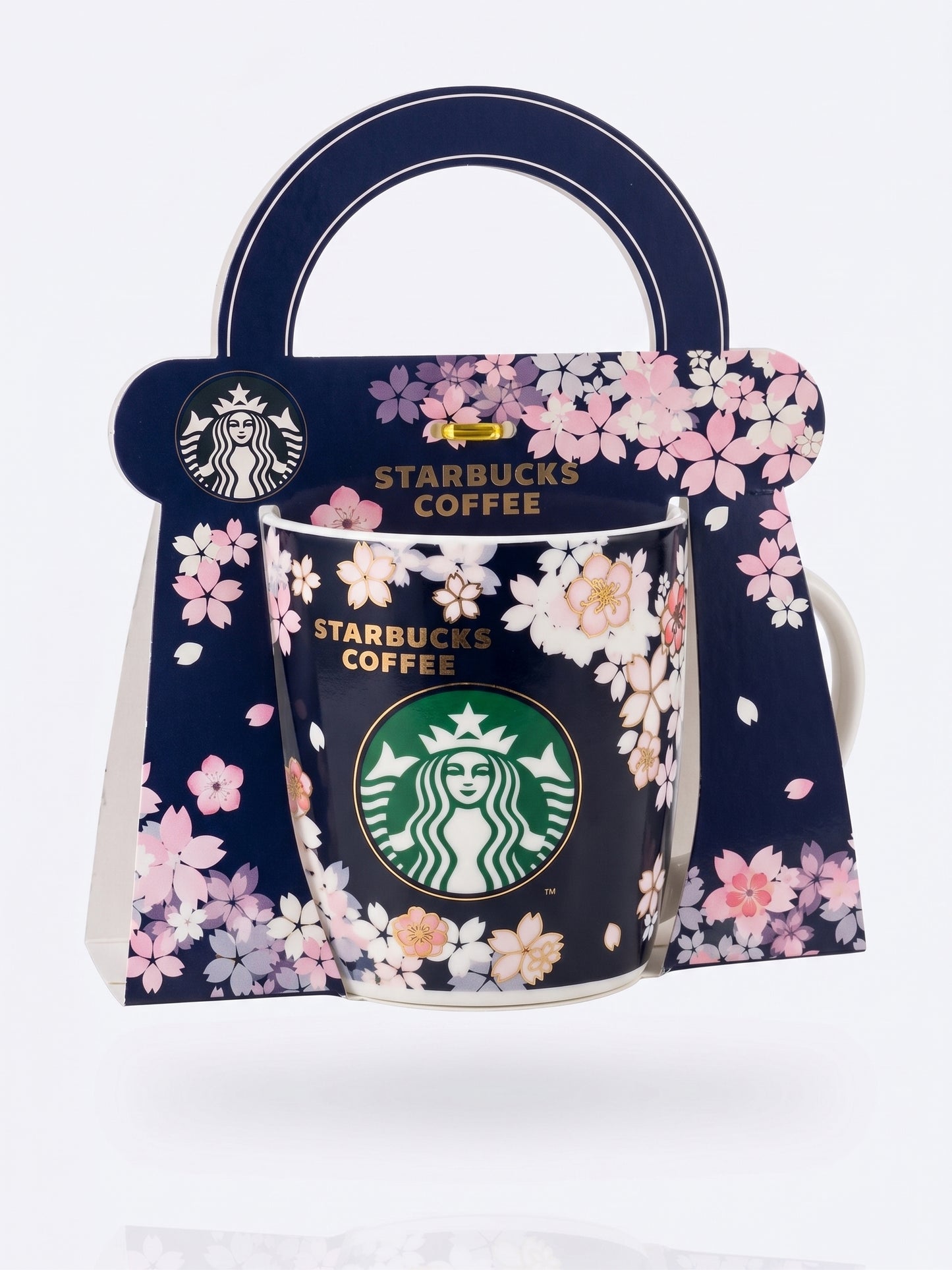 Bigman Starbucks Sakura Blossom Ceramic Mug with Gift Bag