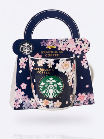 Bigman Starbucks Sakura Blossom Ceramic Mug with Gift Bag