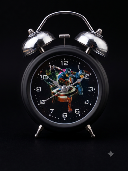 Bigman Captain Twin Bell Alarm Clock