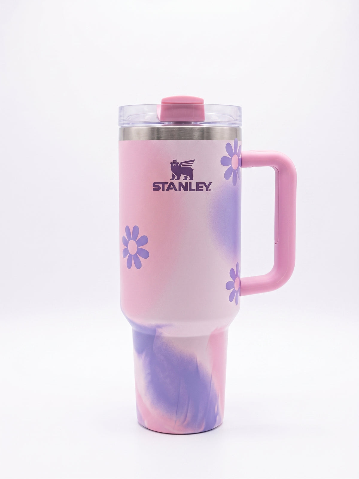 Bigman 40 oz Floral Tie-Dye Tumbler