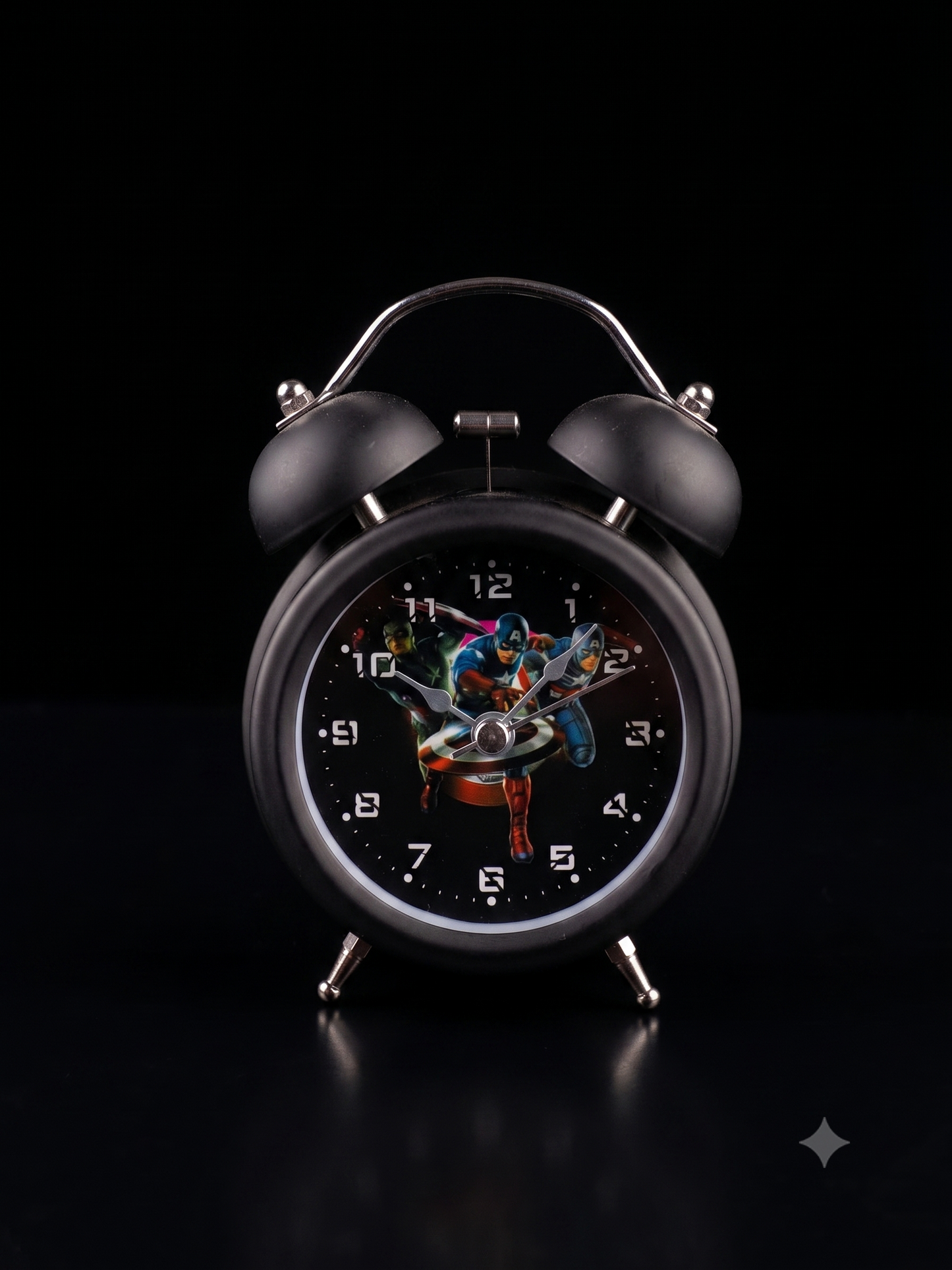 Captain America Alarm Clock – Kids Table Clock