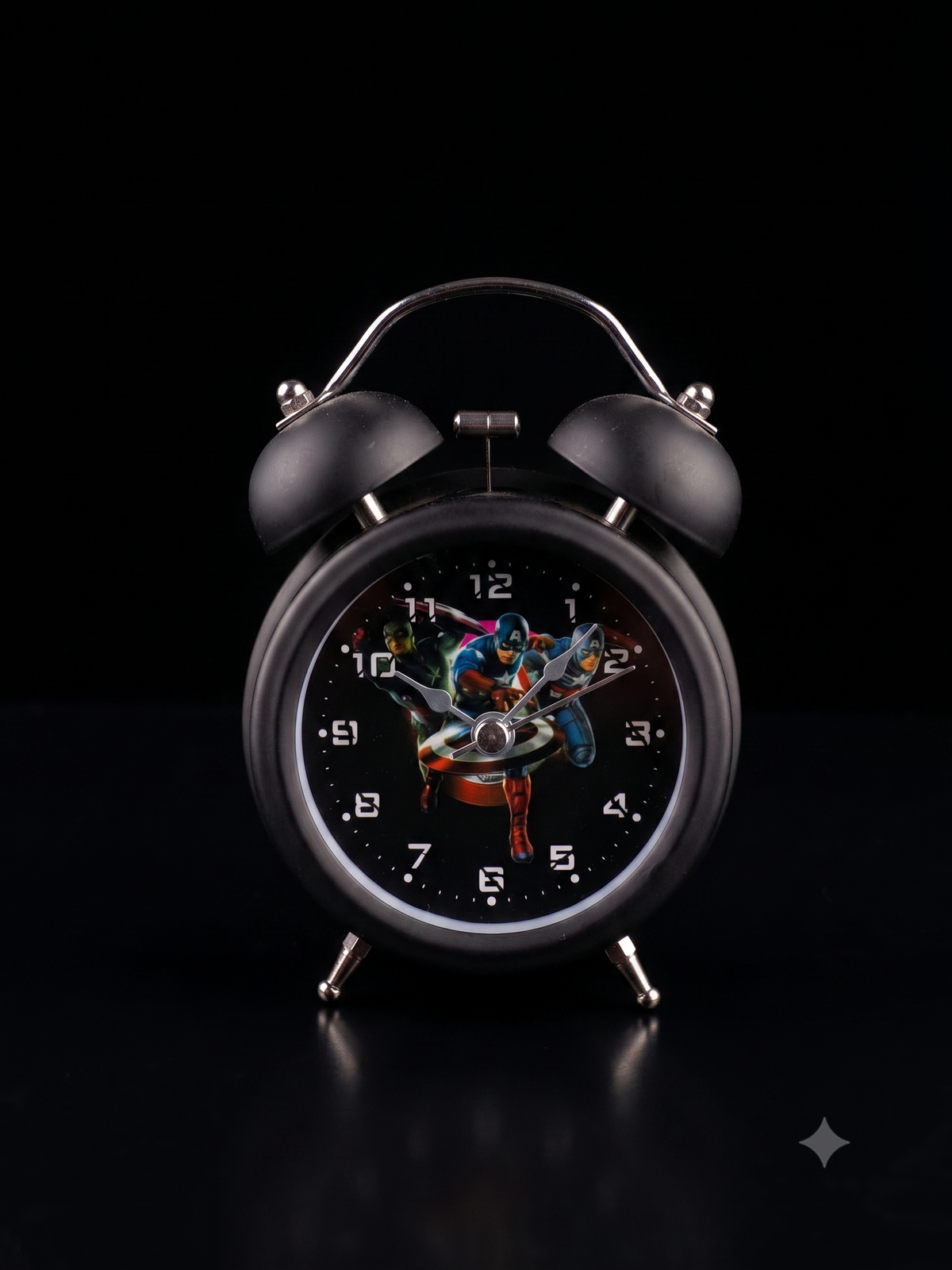 Captain America Alarm Clock – Kids Table Clock