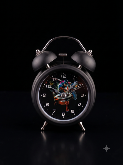 Captain America Alarm Clock – Kids Table Clock