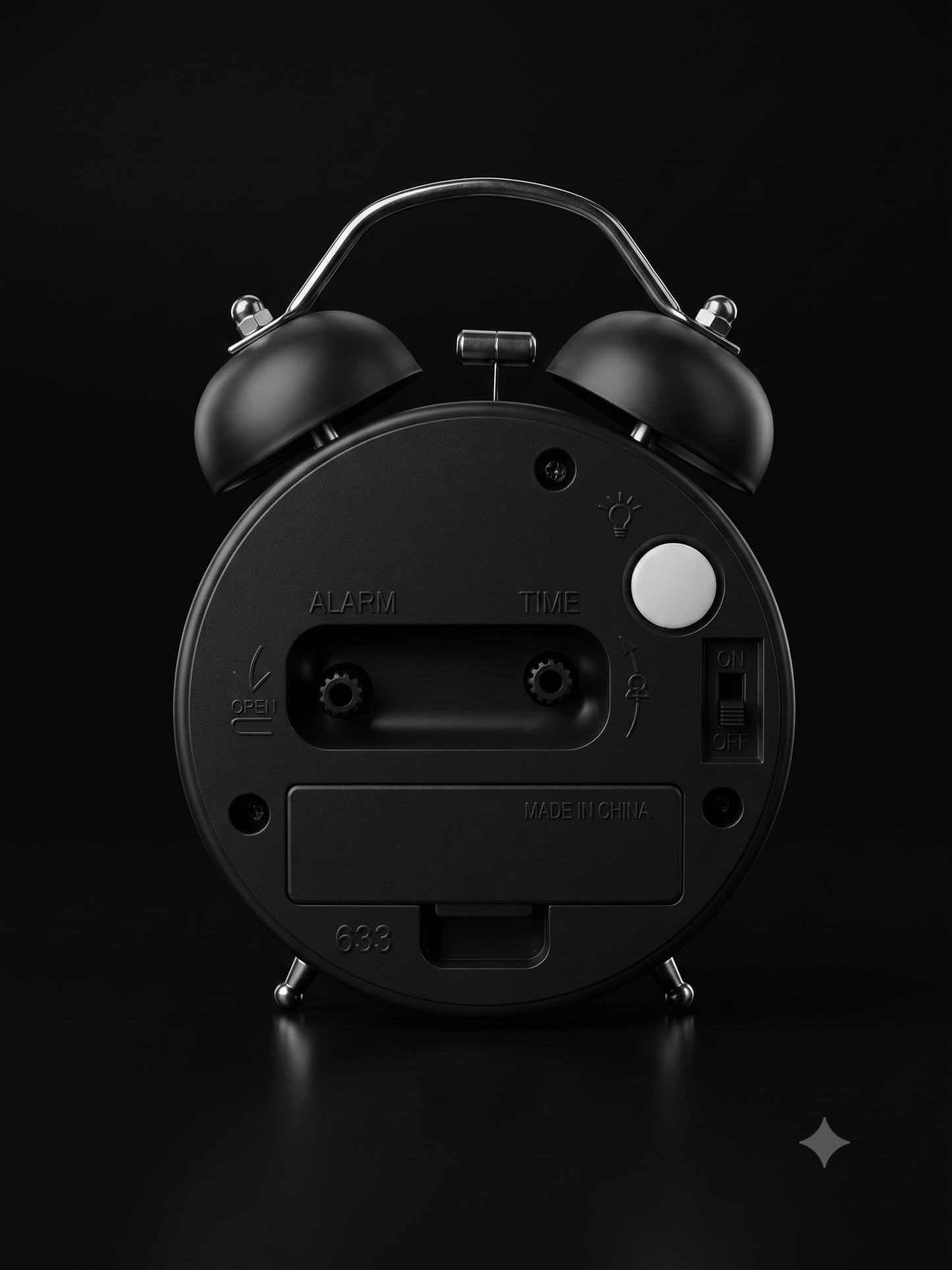Bigman Captain Twin Bell Alarm Clock