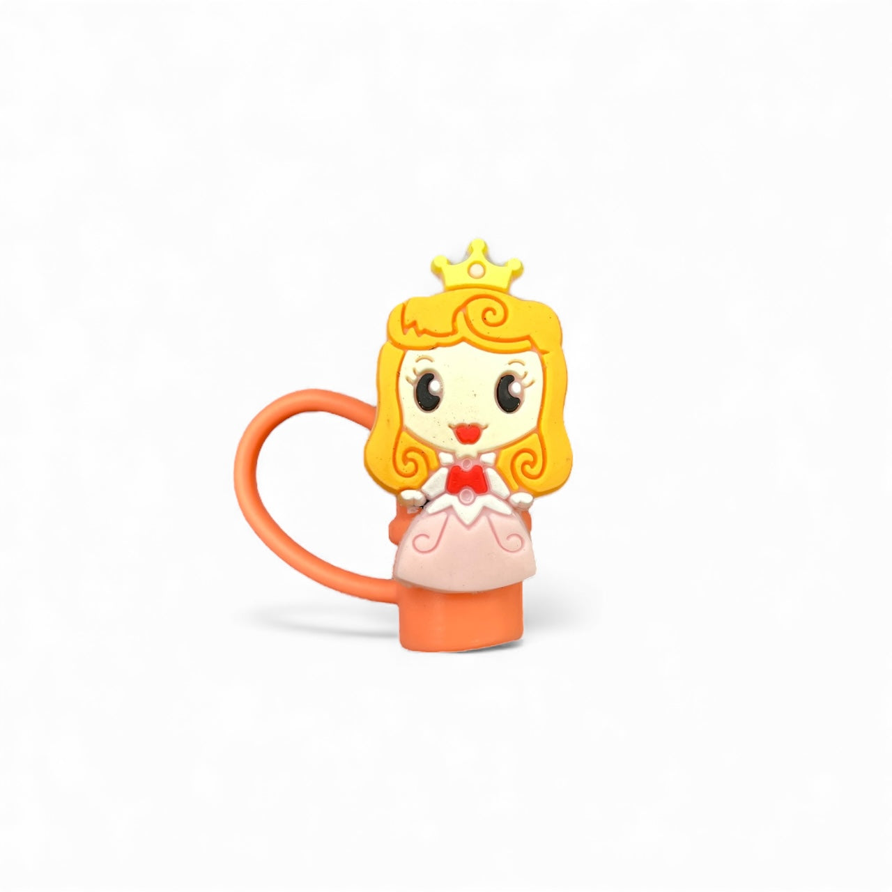 Barbie Style Silicon Straw Topper