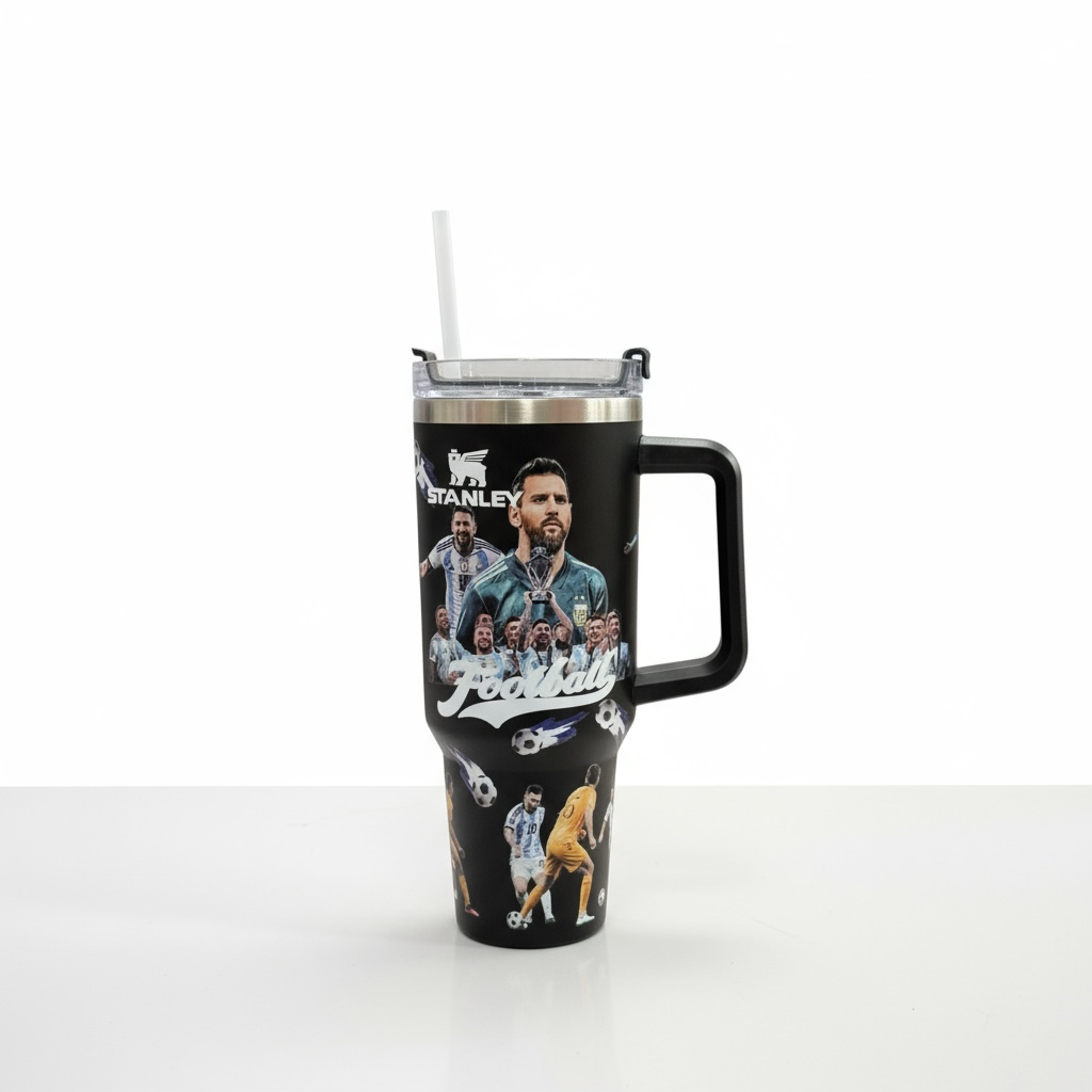 BIGMAN Lionel Messi Black Edition Stanley Tumbler 40oz