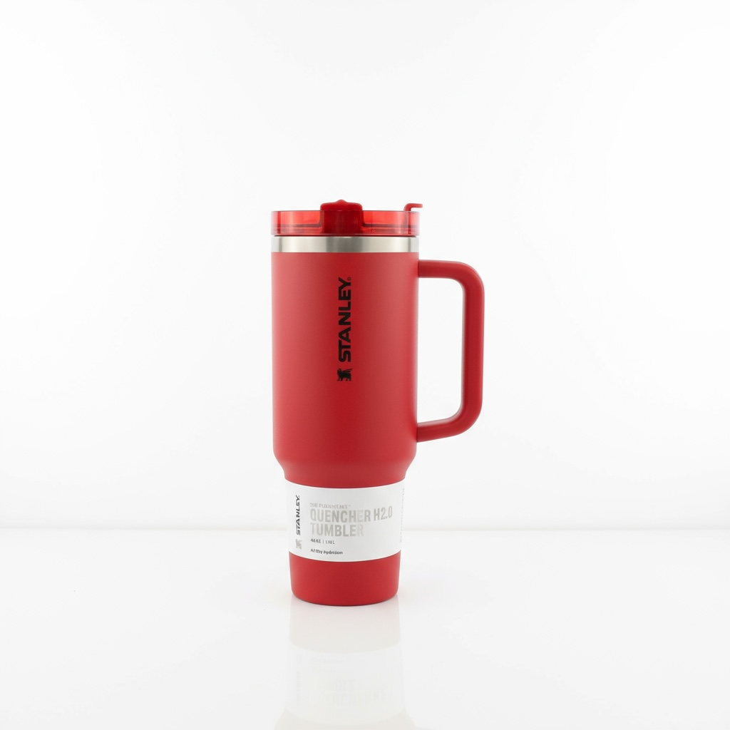 BIGMAN Inferno Red Stanley Flip Straw Quencher Tumbler 40oz