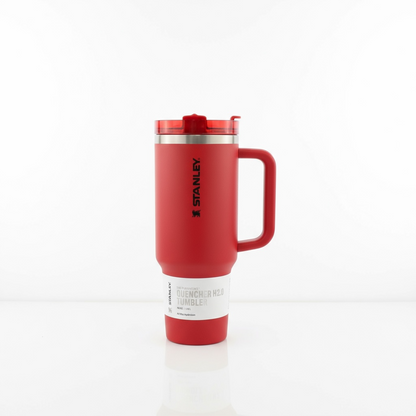 BIGMAN Inferno Red Stanley Flip Straw Quencher Tumbler 40oz