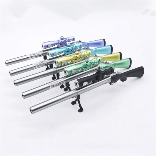 BIGMAN Sniper Scope Light-Up Gel Pen Creative Toy Writing Pen for Kids