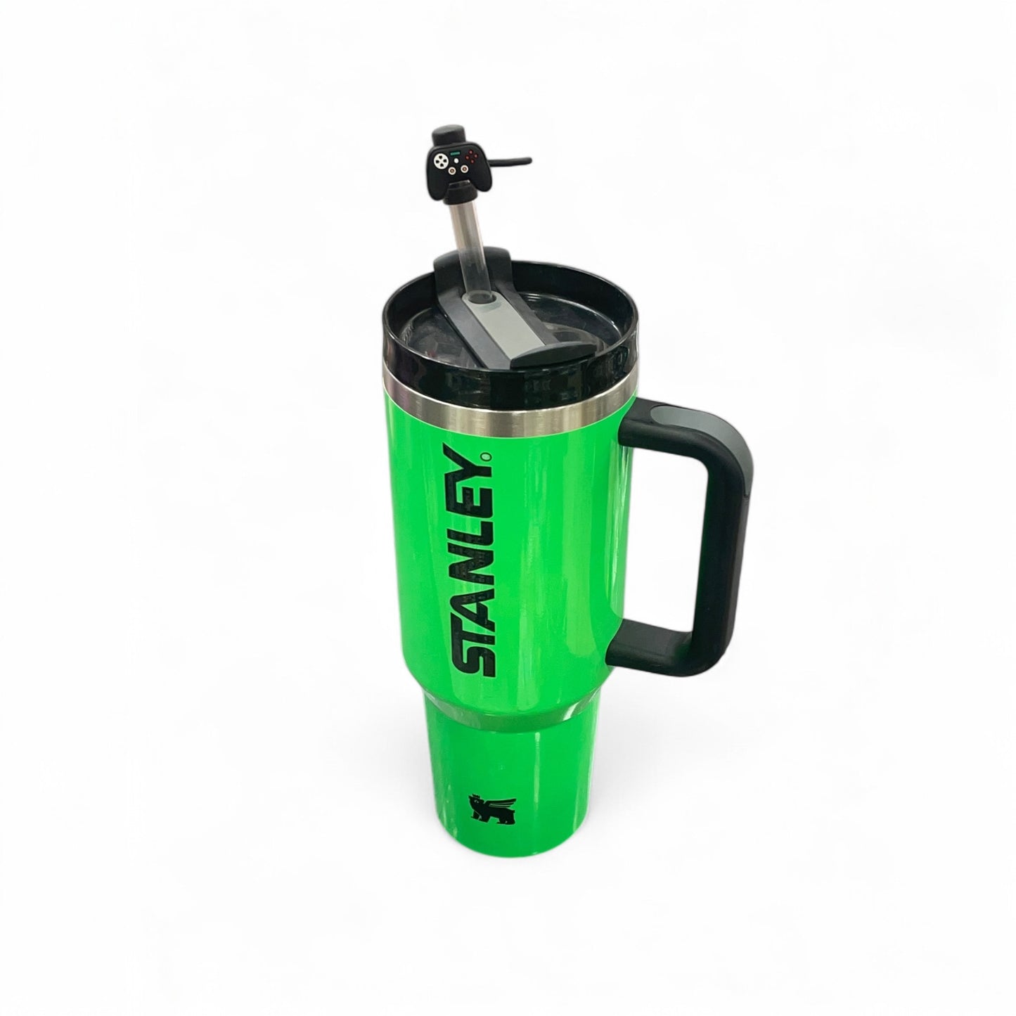 BIGMAN Neon Green 40oz Stanley Tumbler