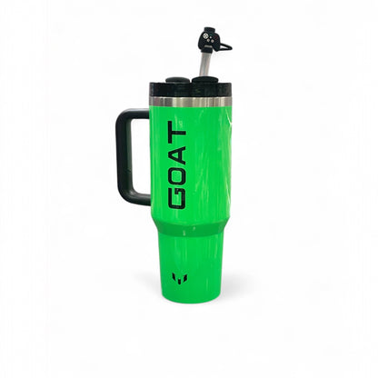 BIGMAN Neon Green 40oz Stanley Tumbler