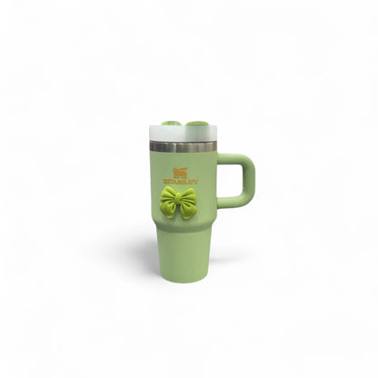 BIGMAN Green Bow Edition 20oz Stanley Tumbler