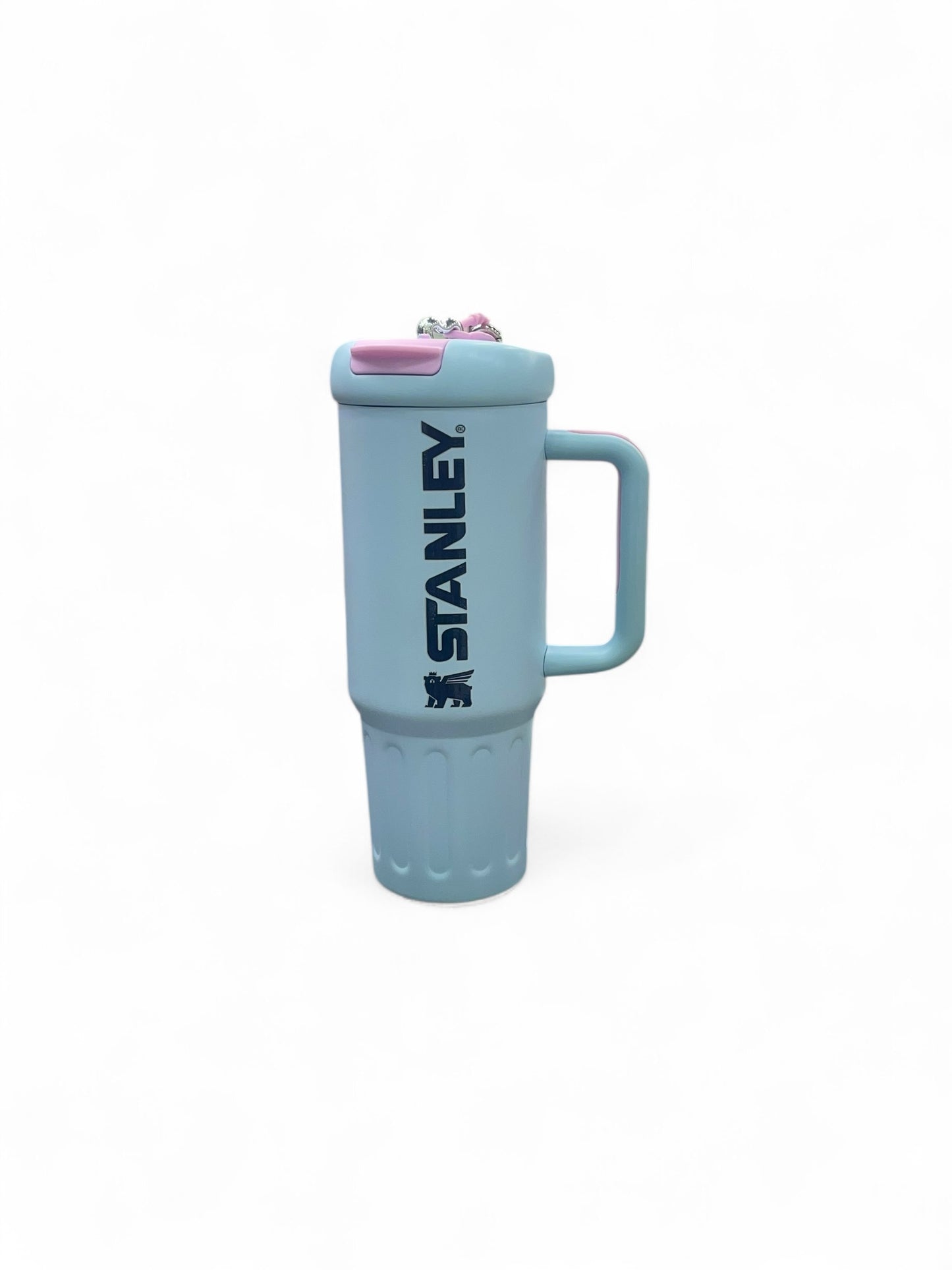 BIGMAN Classic Frost Blue & Pink Stanley Tumbler 40oz
