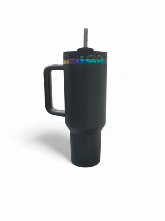 BIGMAN Midnight Aura Stanley  Tumbler 40oz