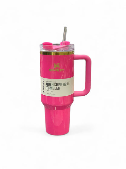 BIGMAN Hot Pink Stanley Quencher Tumbler 40oz