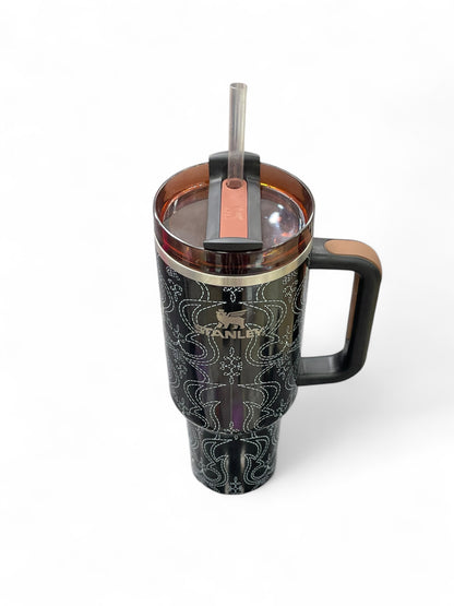 BIGMAN Midnight Luxe Stanley Tumbler 40oz