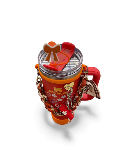 BIGMAN Sunset Glow Premium Gradient Stanley Tumbler 40oz