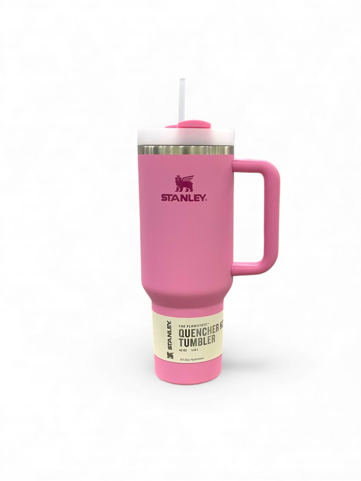 BIGMAN Pink Stanley Quencher Tumbler 40oz