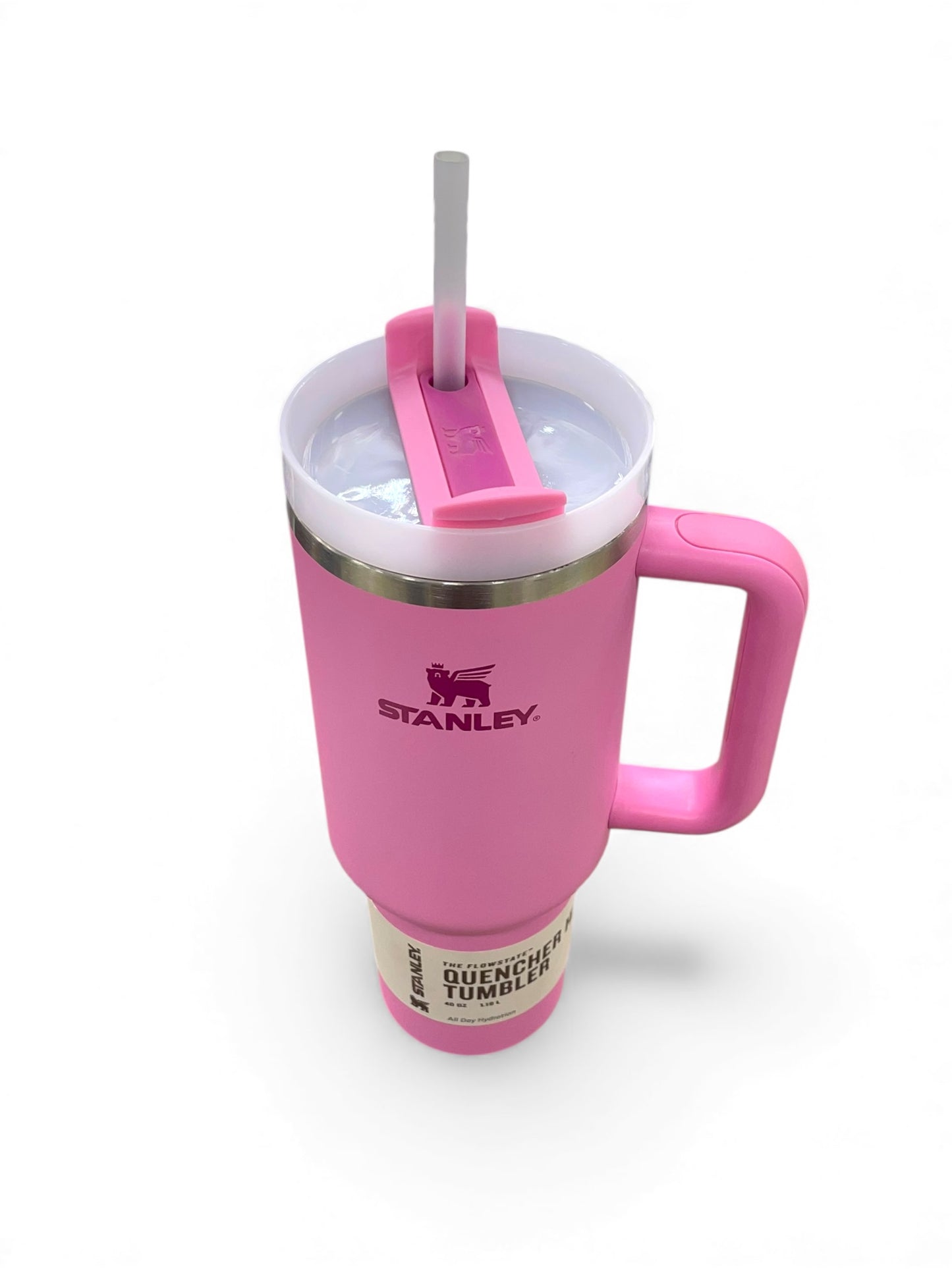 BIGMAN Pink Stanley Quencher Tumbler 40oz