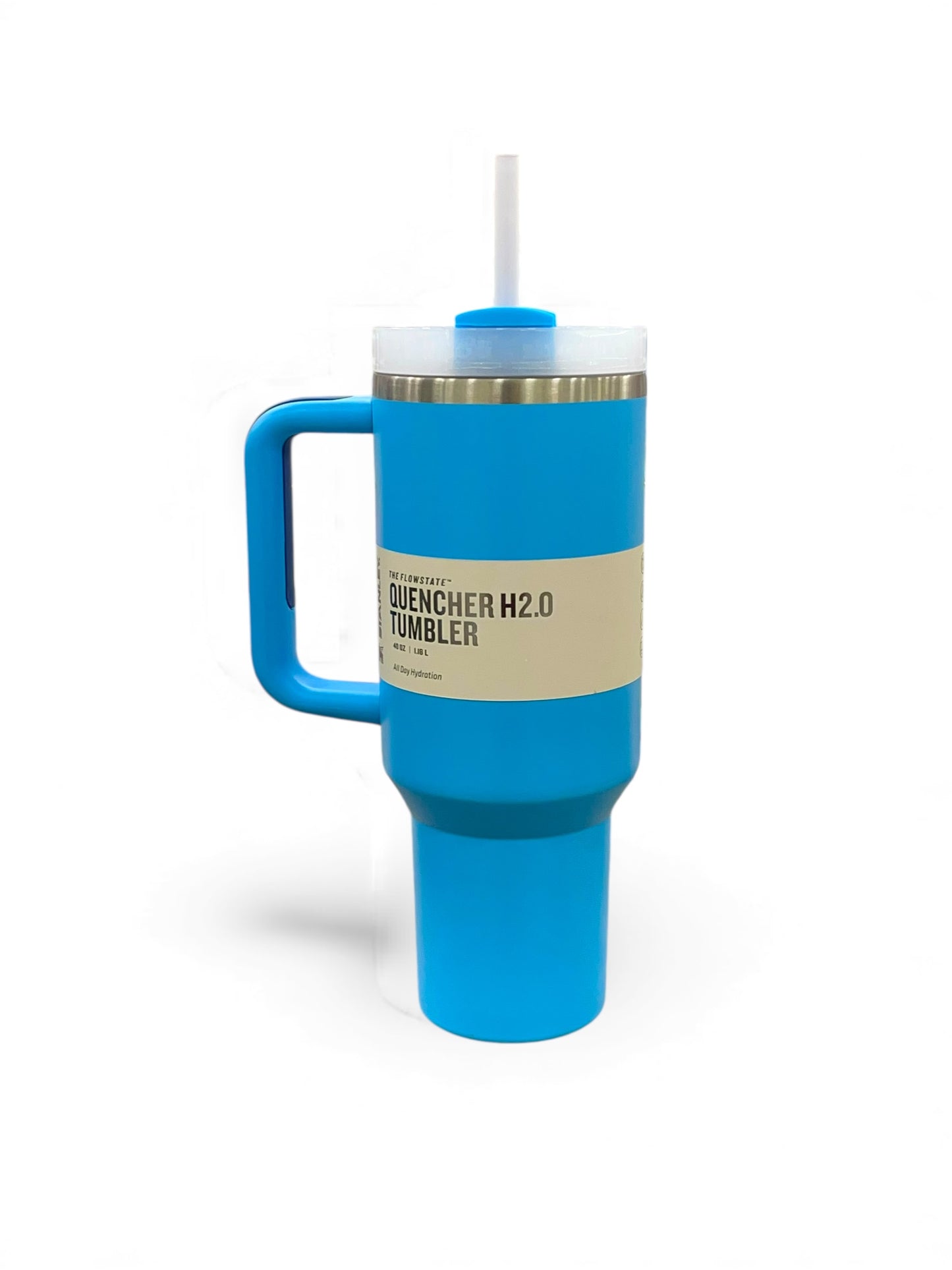 BIGMAN Stanley Blue Quencher Tumbler 40oz