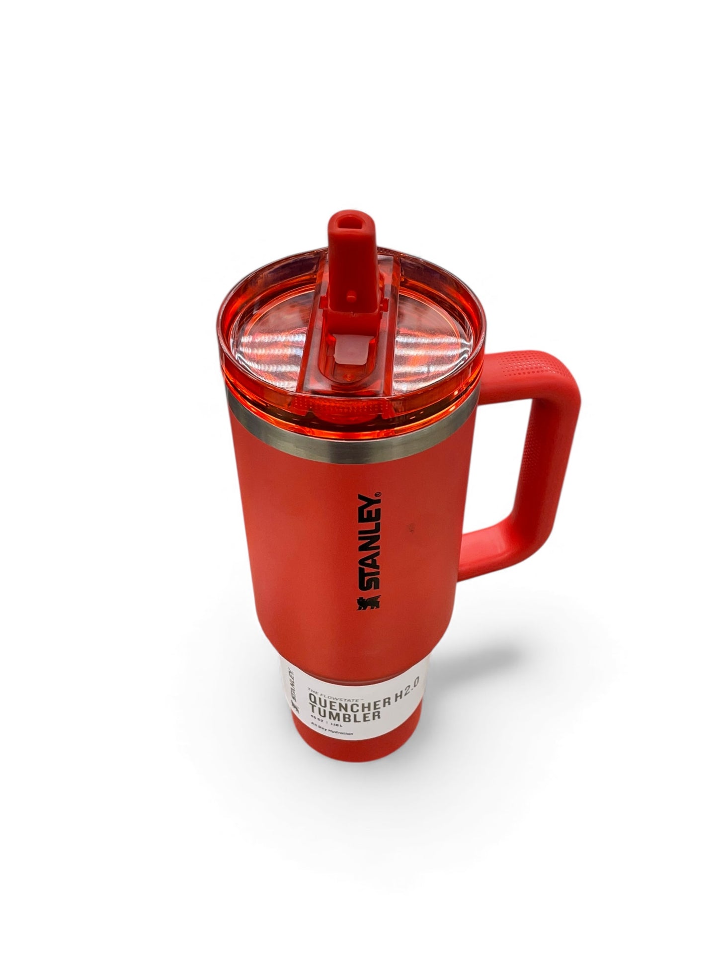 BIGMAN Inferno Red Stanley Flip Straw Quencher Tumbler 40oz