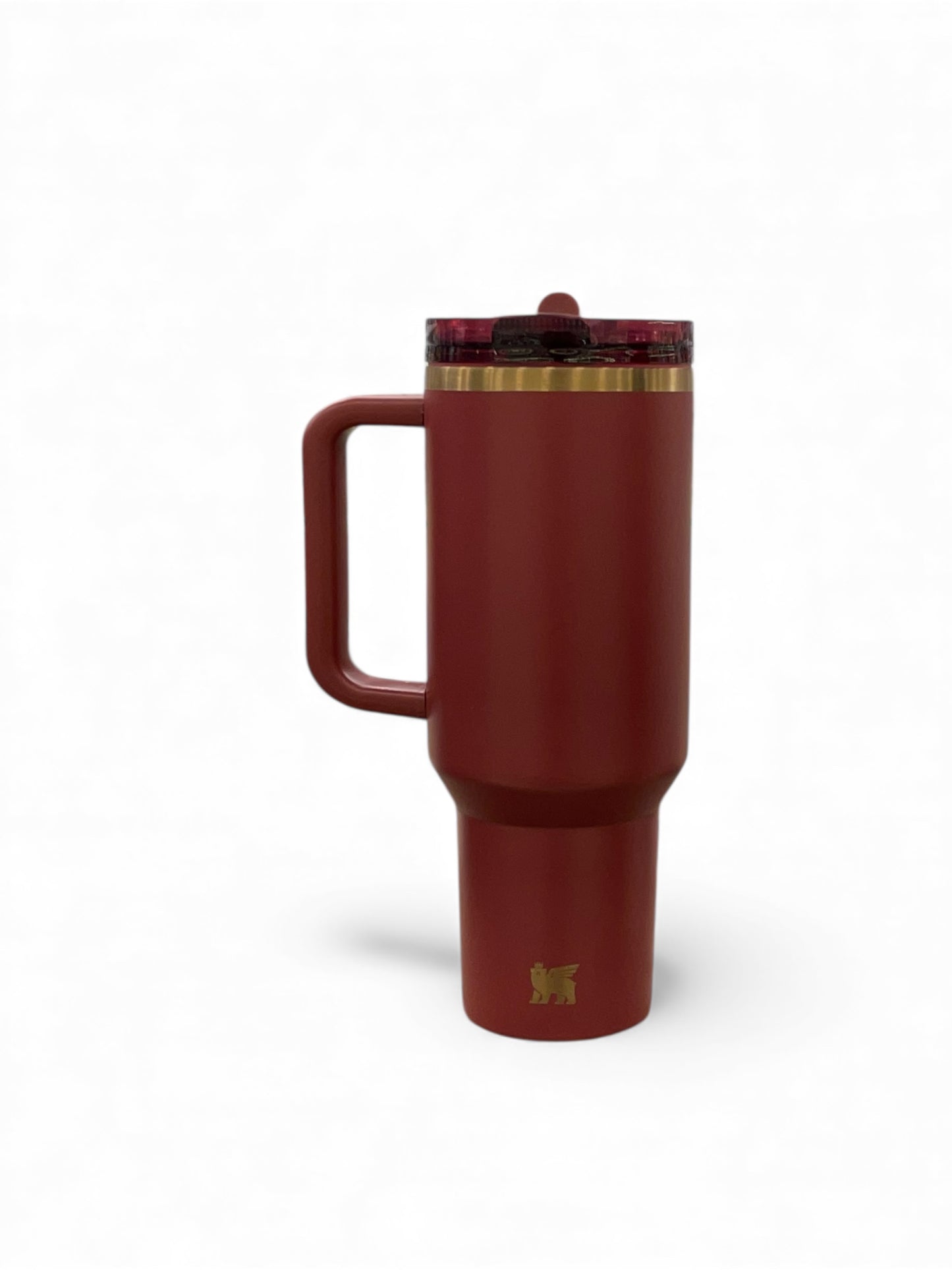 BIGMAN Crimson Luxe Stanley Flip Straw Tumbler 40oz