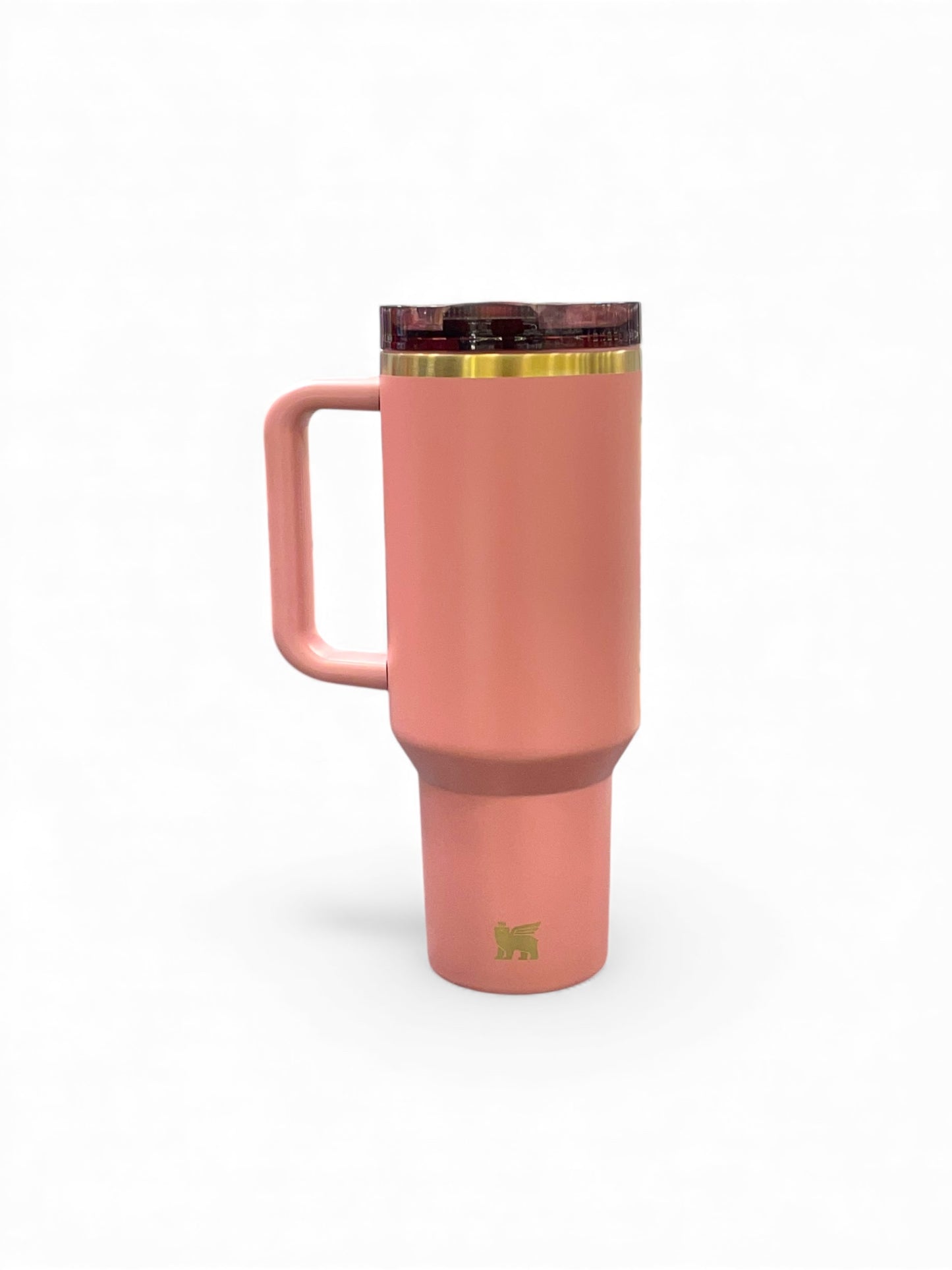 BIGMAN Rose Gold Stanley Flip Straw Tumbler 40oz