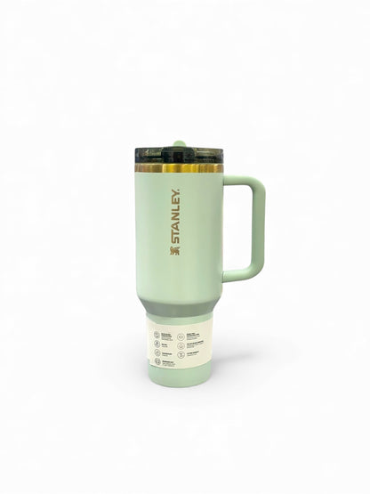 BIGMAN Olive Green Stanley Flip Straw Quencher Tumbler 40oz