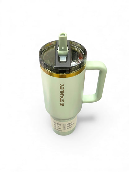 BIGMAN Olive Green Stanley Flip Straw Quencher Tumbler 40oz