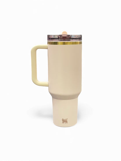 BIGMAN Nude Elegance Stanley Flip Straw Tumbler 40oz